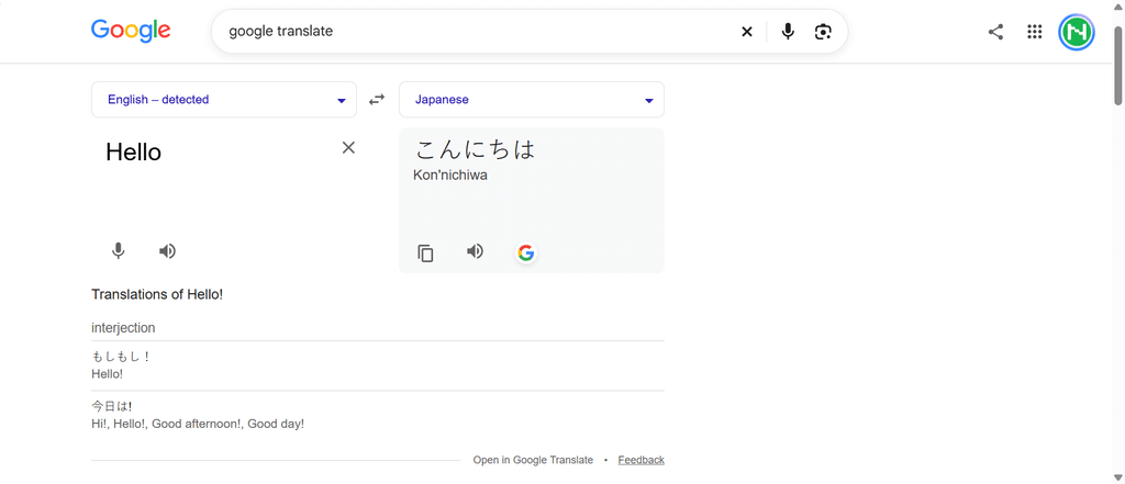 Google Translate